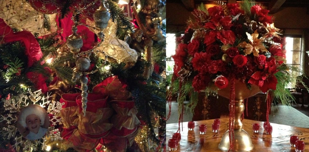 Christmas Decorations San Diego, Red and green holiday ideas,