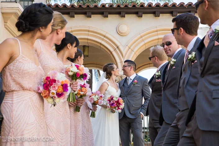 Prado wedding san diego, magenta wedding bouquet,