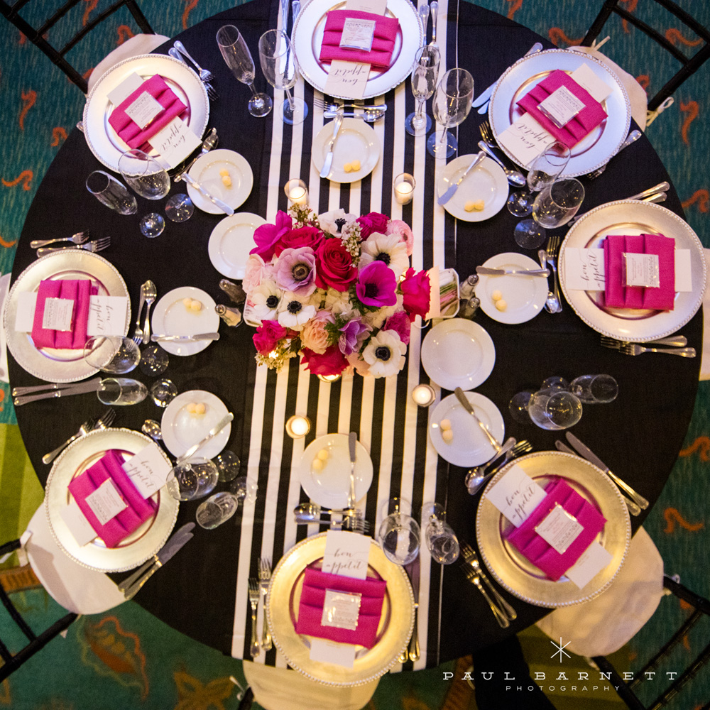 Table Floral Wedding Arrangement
