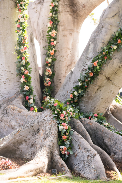 Wedding Tree Garland Floral