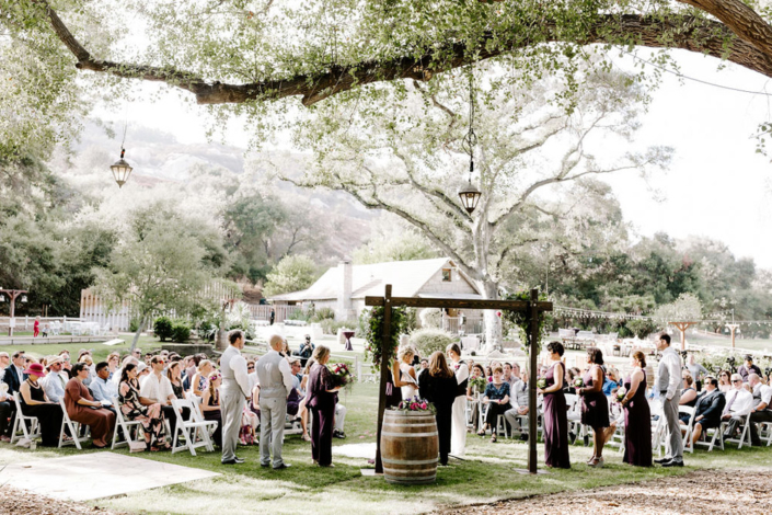 Large Wedding Outdoor Rustic Woods